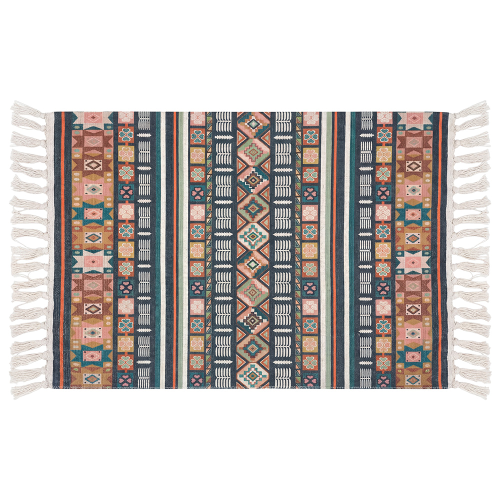 Tapis Beige Bleu 60x90 cm