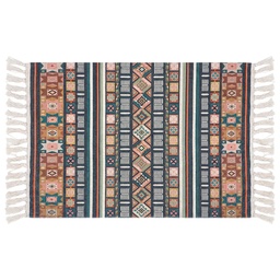 [KT081.008] Tapis Beige Bleu 60x90 cm