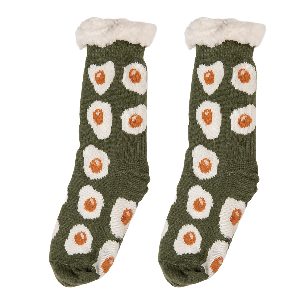 Chaussettes Vert Blanc one size