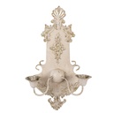 Applique a parete Beige Verde 40x18x70 cm E14/max 2x25W