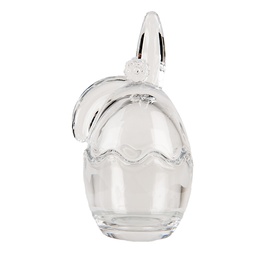 [6GL4950] Barattolo con Coperchio Trasparente 6x6x12 cm