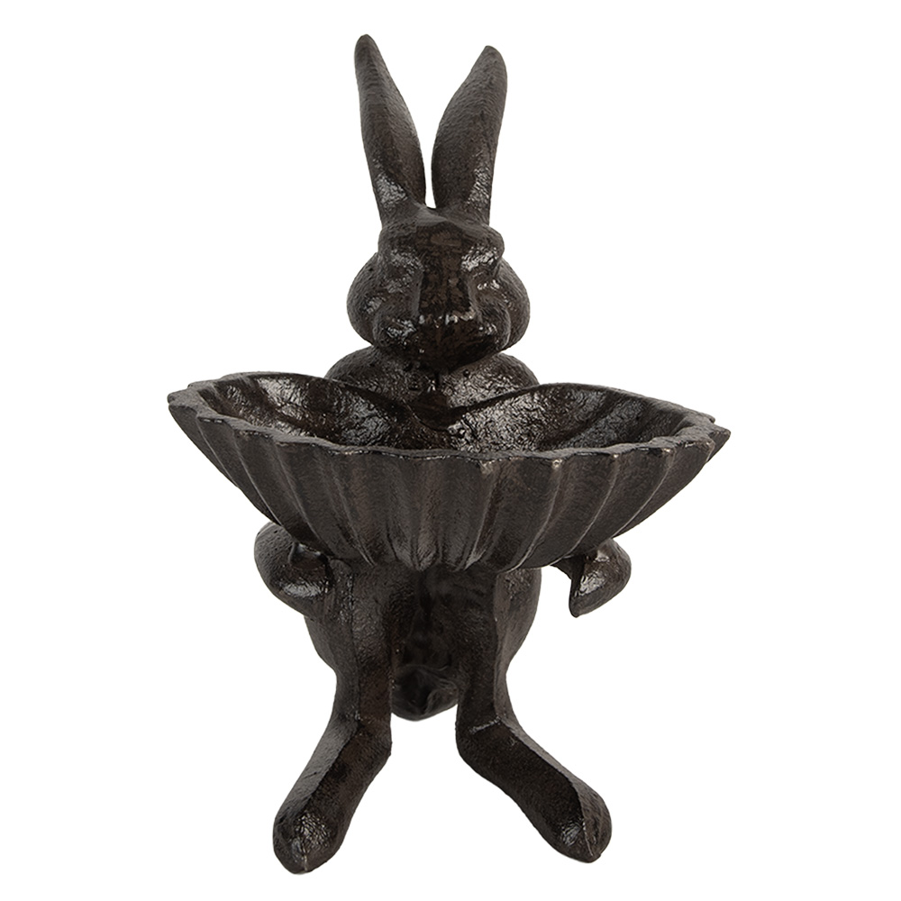 Bain doiseaux Marron 16x13x17 cm