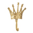 Wandhaken Goldfarbig 11x3x18 cm