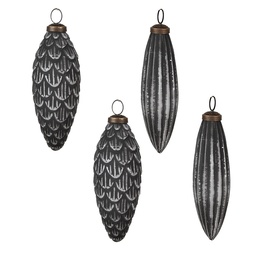 [6GL4510] Doos kerstballen 32x14x8 cm / Ø 8x15 cm (set 4)