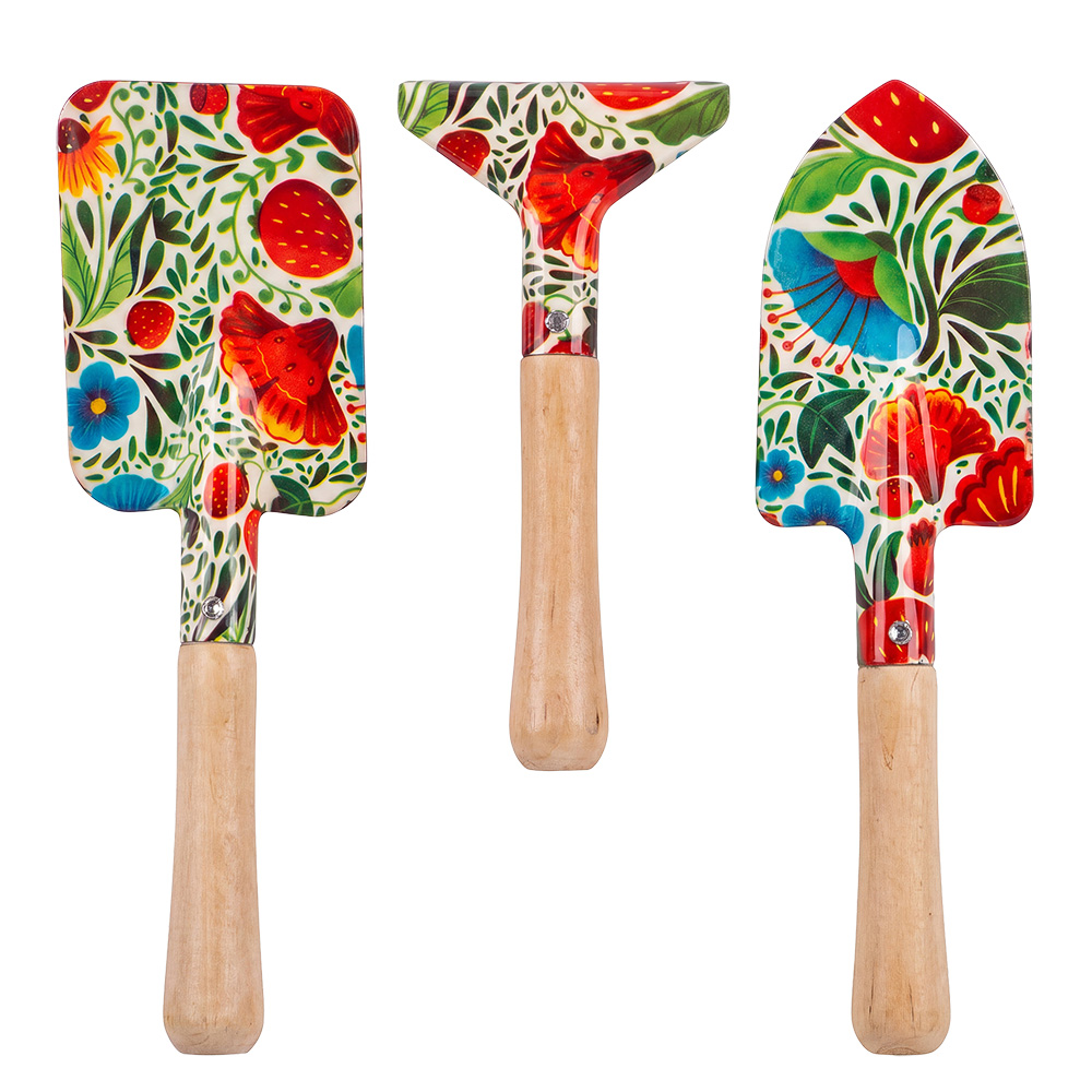 Outils de jardin Rouge (3)