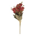 Decorative Artificial Branch with flowers Red Green 10x10x32 cm
