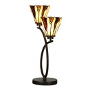 Table lamp Tiffany Beige 46x28x63 cm E14/max 2x40W