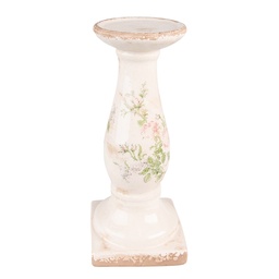 [6CE1539L] Kerzenständer Rosa Ø 13x30 cm