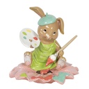Décoration statue Pâques Lapin 15x15x15 cm