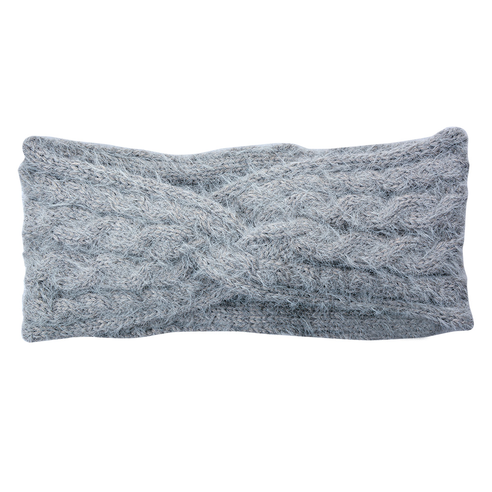 Bande de cheveaux 10x22 cm Gris