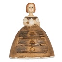 Jewellery Box Lady Brown Beige 16x11x20 cm