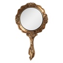 Miroir à main Couleur or 10x2x18 cm