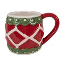 Tazza Rosso Verde 13x10x9 cm / 375 ml