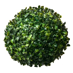 [6PL0325M] Décoration sphère en Buis artificiel Vert Ø 20 cm