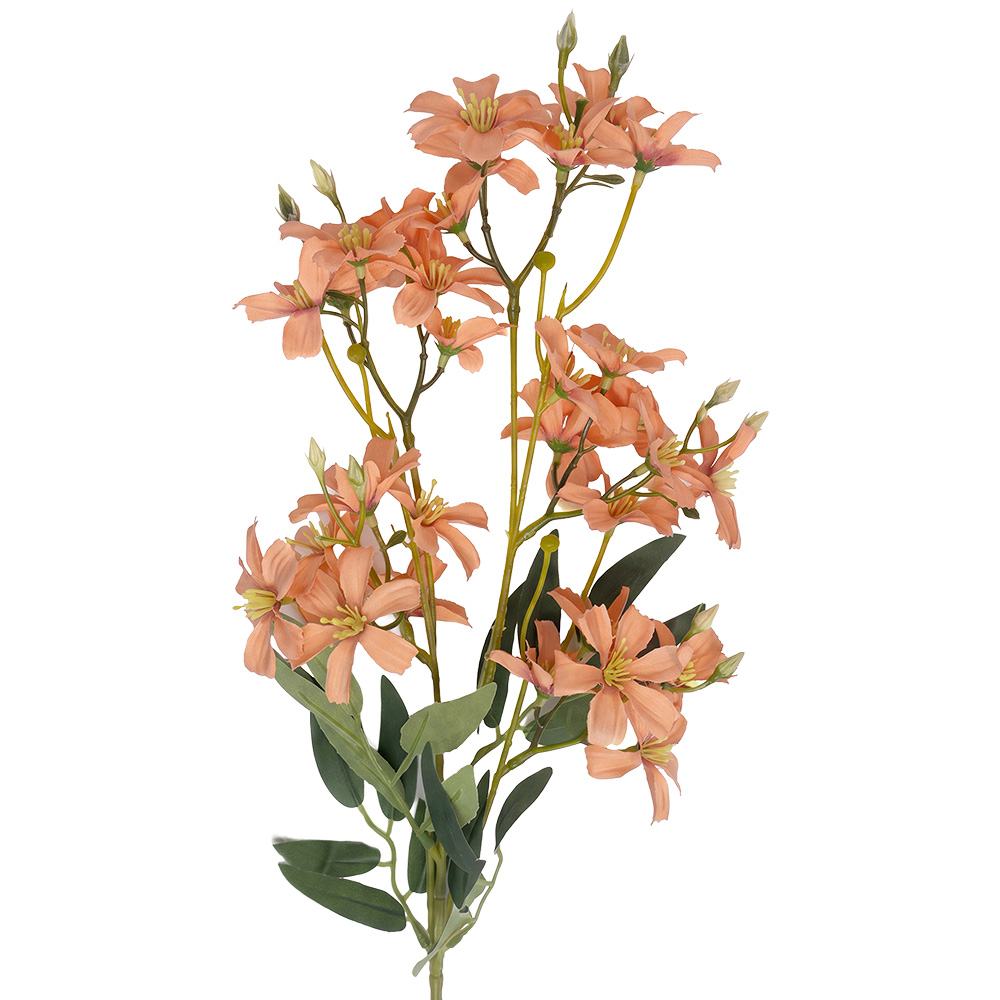 Clayre & Eef Kunstblume Orange Kunststoff