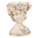Vaso Porta Pianta Grigio 20x18x26 cm