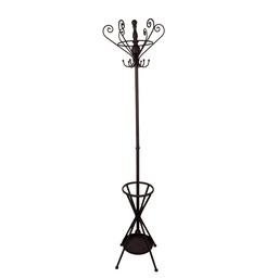 [40067] Porte-manteau Marron 50x50x180 cm