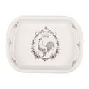 Porta Sapone Bianco 13x10x3 cm