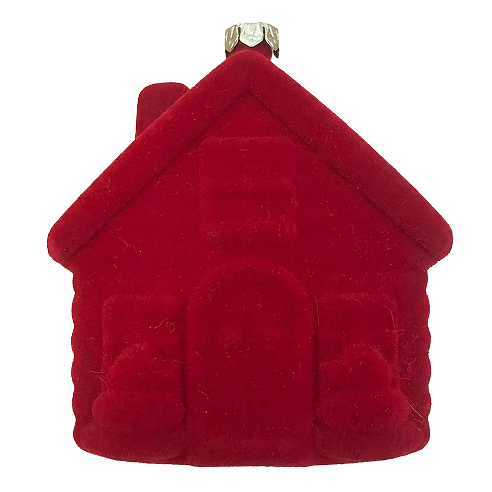 Palla di natale Rosso 8x5x10 cm