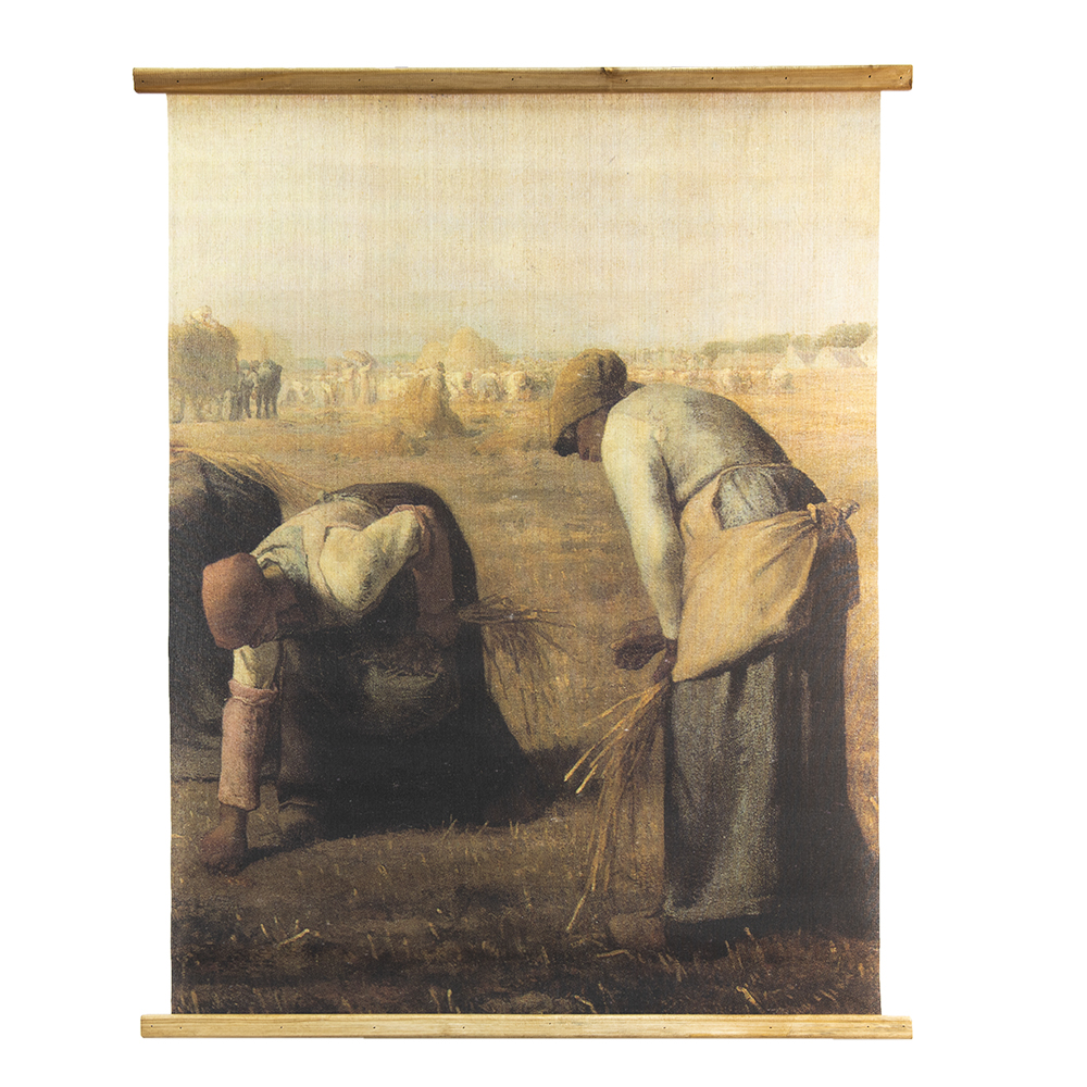 Wandteppich Grün, Braun, Beige 80x2x100 cm