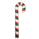 Decorazione Natalizia Bastoncino di zucchero Bianco Rosso 30x3x101 cm
