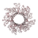 Christmas Decoration Wreath Brown White Ø 55 cm