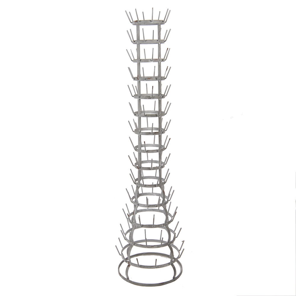 Porte-mugs Gris Ø 41x148 cm