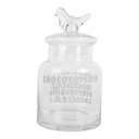 Barattolo con Coperchio Trasparente Ø 13x23 cm