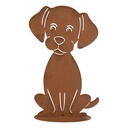 Decorativa Cane Marrone 16x13x25 cm