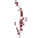 Branche de décoration avec fleurs Rouge Marron 8x15x120 cm