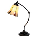 Lampada parete Tiffany Beige, Marrone Ø 15x46 cm E14/max 1x25W