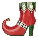 Decoration Boot Red Green 41x16x39 cm