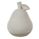 Decoration Pear Beige Ø 11x13 cm