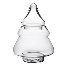 [6GL4222] Vorratsdose mit Deckel Transparent Ø 19x29 cm