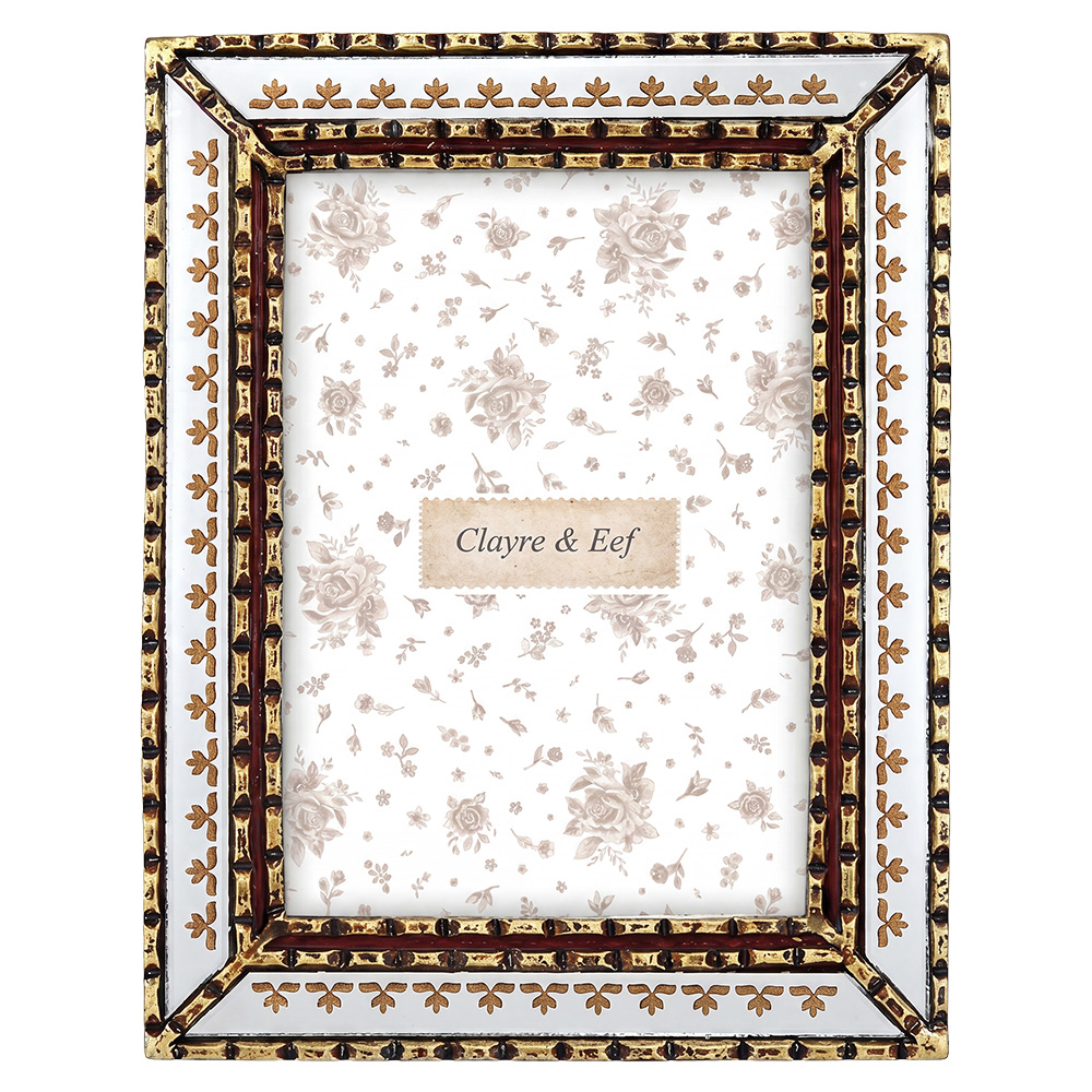 Cadre photo Couleur argent Couleur or 18x2x23 cm / 13x18 cm