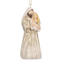 Decoration pendant Christmas Nativity Figures Beige 5x4x11 cm