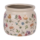 Flower Pot Inside Beige Pink Ø 16x13 cm