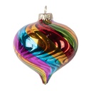 Christmas Bauble Multicoloured Ø 8x8 cm