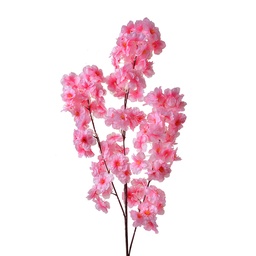 [5PL0076] Rami Artificiali Decorativi con fiori Rosa 20x10x106 cm