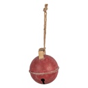 Decorazione Campana Rosso Marrone Ø 16x18 cm