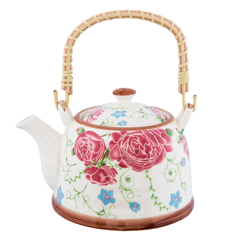 Teiera con infusore Multicolor 18x14x12 cm / 700 ml