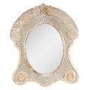 Wandspiegel Braun, Beige, Grau 69x3x84 cm