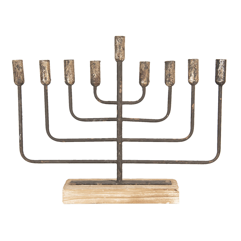 Kerzenständer Goldfarbig 59x11x48 cm