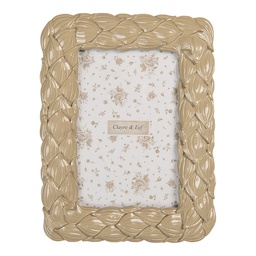[2F1380] Bilderrahmen Beige 16x2x21 cm / 10x15 cm