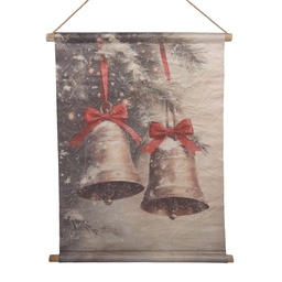 [6WK0051] Wandkaart Kerst 55x3x75 cm