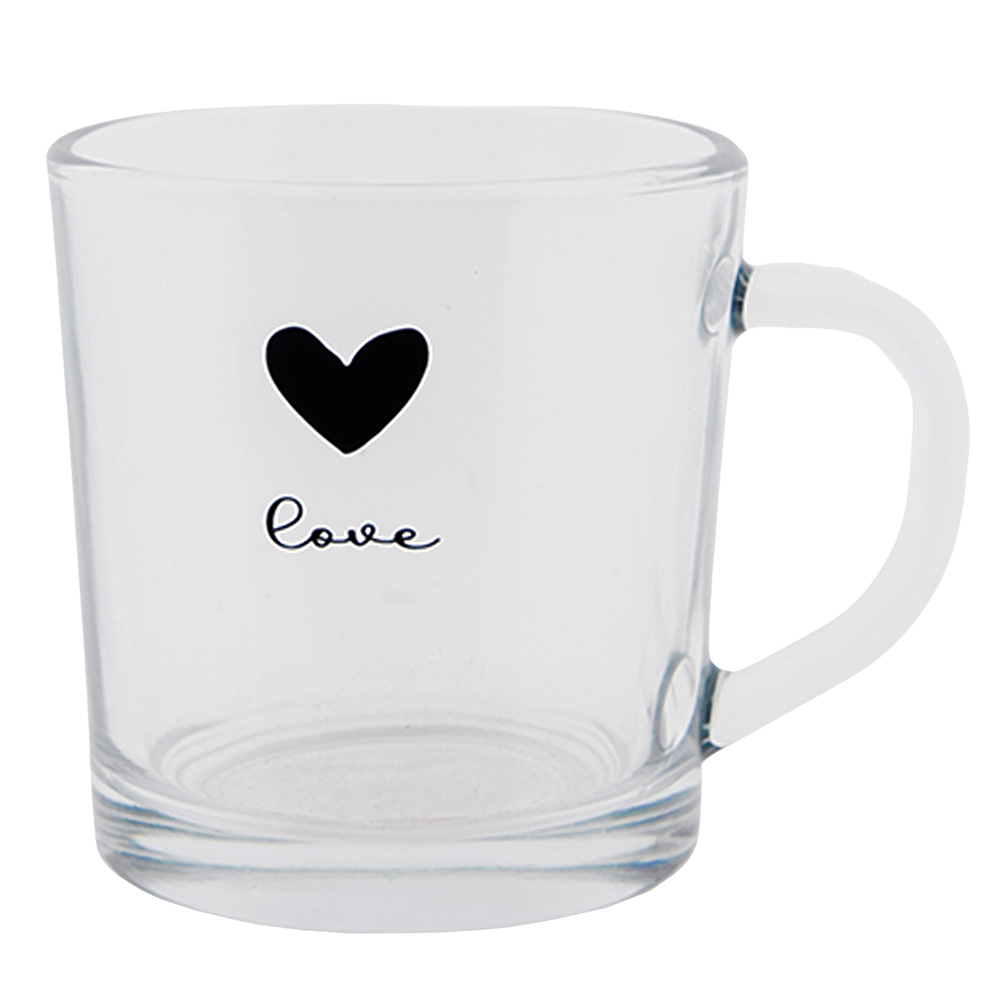 Teeglas Transparent 11x8x9 cm / 250 ml