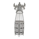 Weinflaschenregal Engel Grau 79x62x207 cm