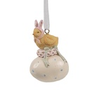 Decorative Hanger Chick Yellow White 4x3x7 cm