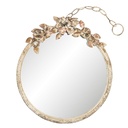 Miroir mural Or 38x5x44 cm