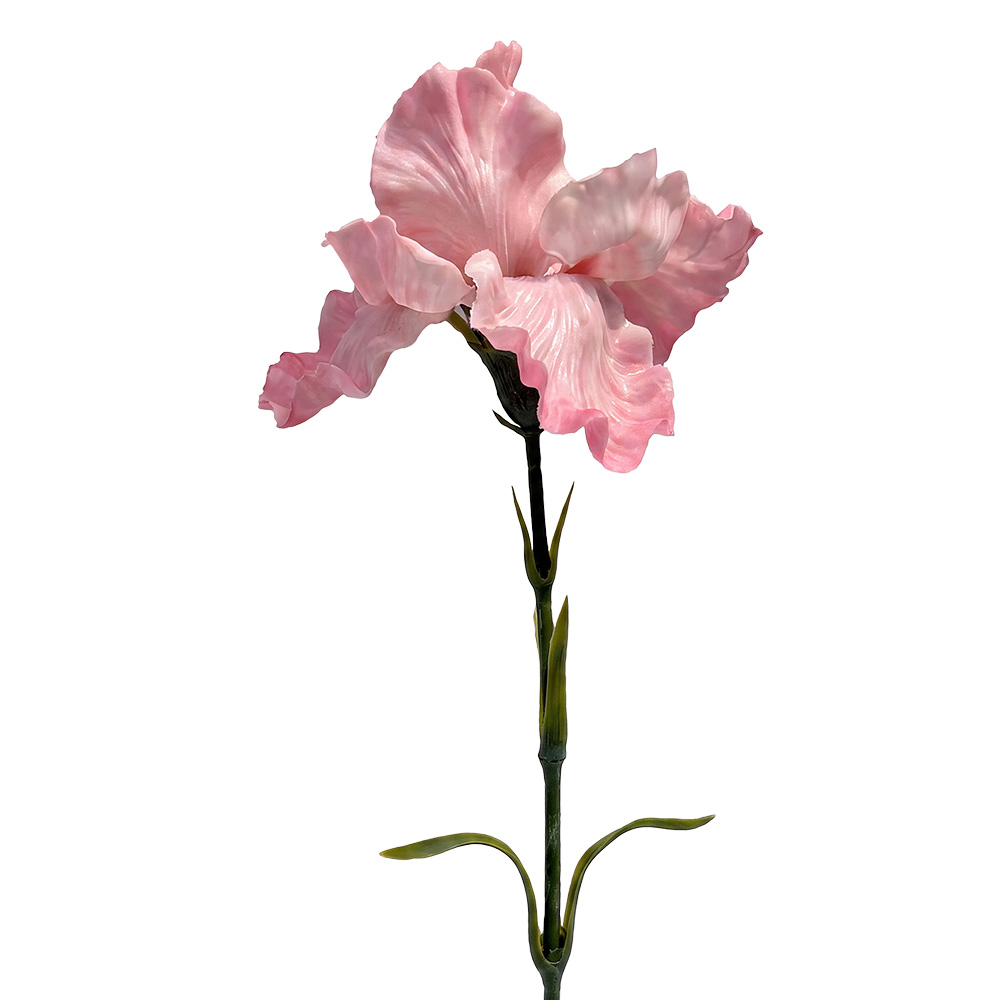Rami Artificiali Decorativi con fiori Rosa Verde 62 cm